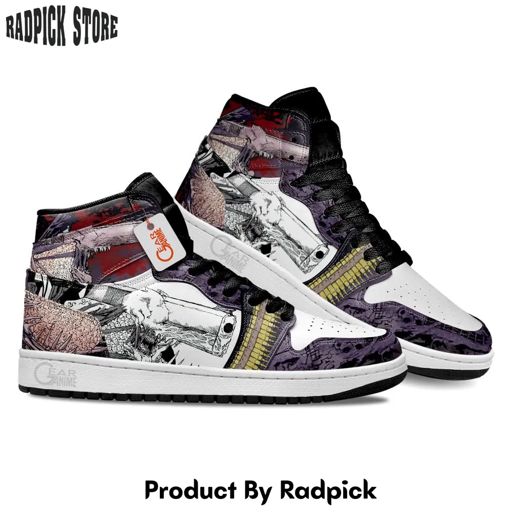 Gun devil air jordan high top sneakers anime shoes  rp0244563